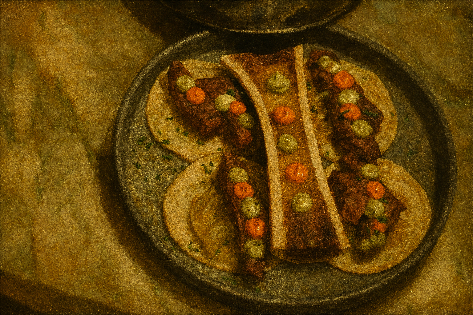 Tacos De Rib Eye